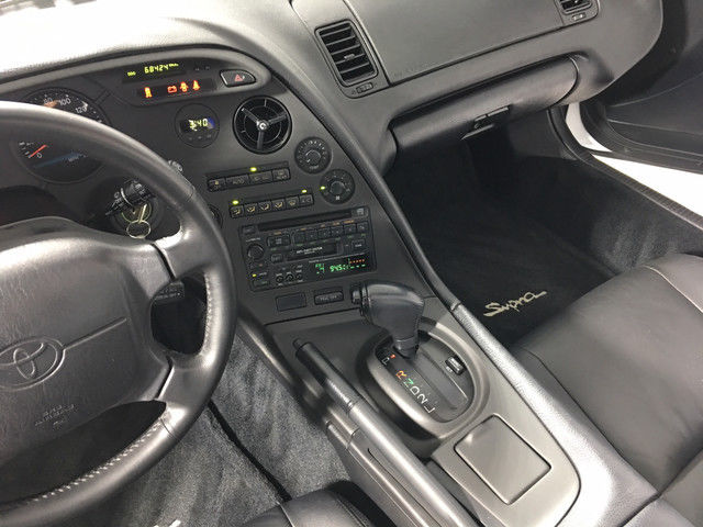 1994 White Toyota Supra Coupe