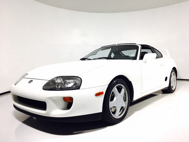 1994 White Toyota Supra Coupe