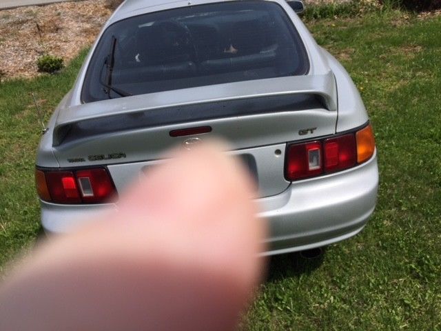 1994 Silver Toyota Celica Coupe