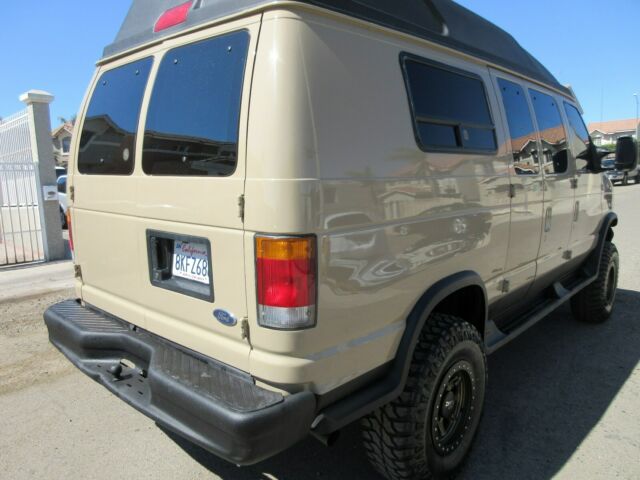 1994 Tan Ford E-Series Van Van Camper