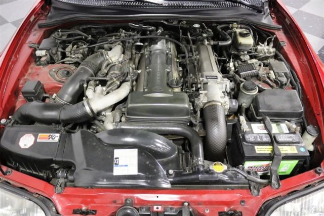 1994 Red Toyota Supra Coupe