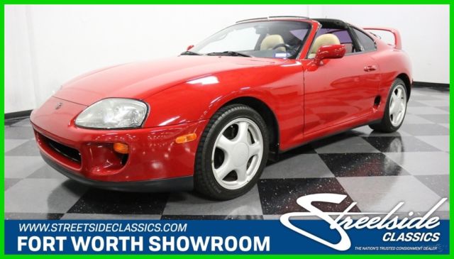 1994 Red Toyota Supra Coupe