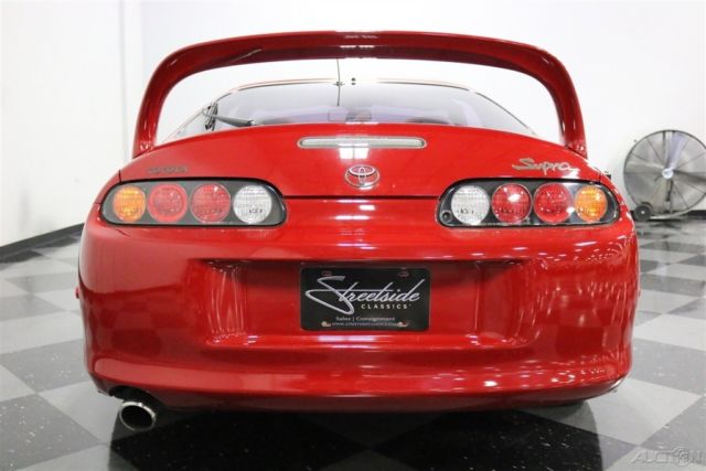 1994 Red Toyota Supra Coupe