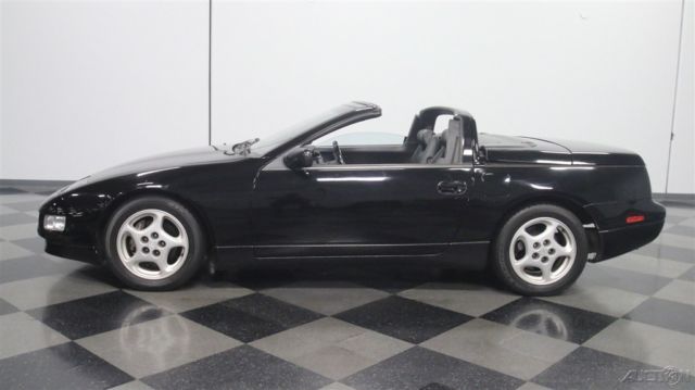 1994 Black Nissan 300ZX Convertible