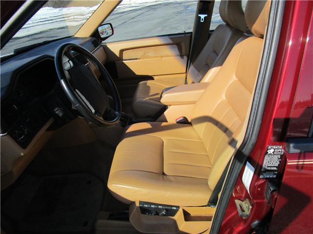 1994 Maroon Volvo 900 --