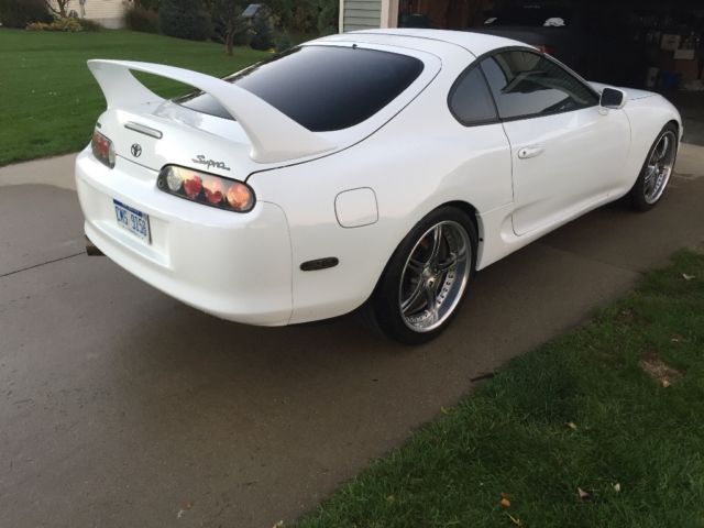 1994 White Toyota Supra