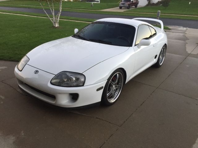 1994 White Toyota Supra