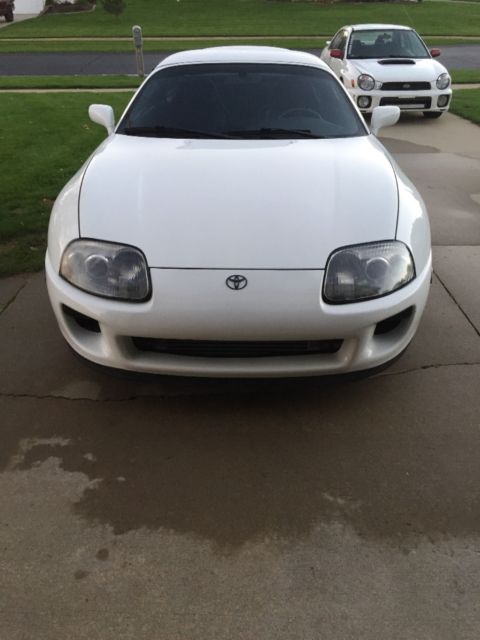 1994 White Toyota Supra