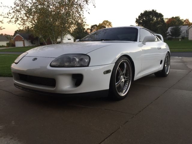 1994 White Toyota Supra