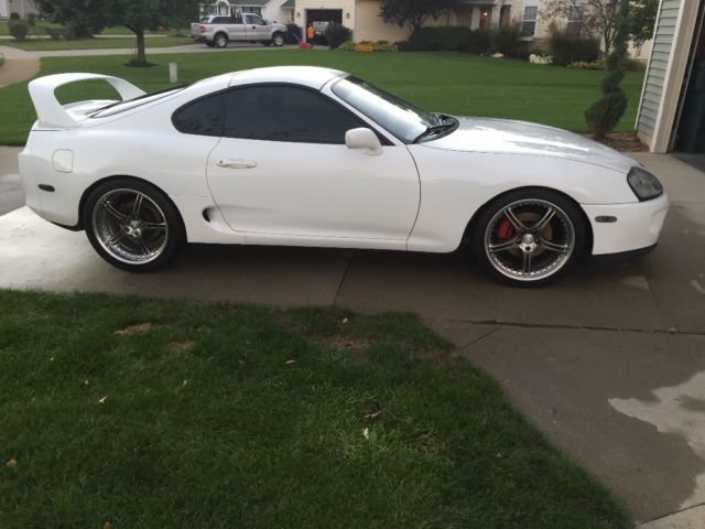1994 White Toyota Supra