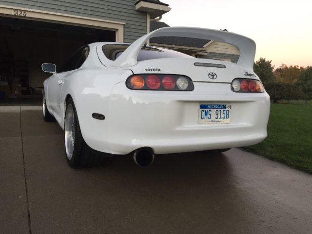 1994 White Toyota Supra
