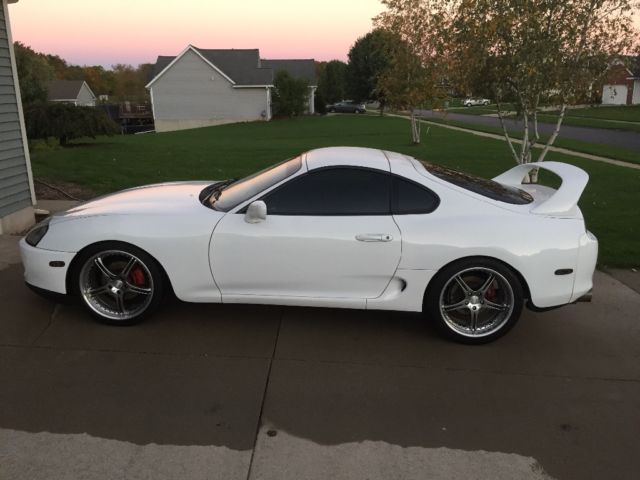1994 White Toyota Supra