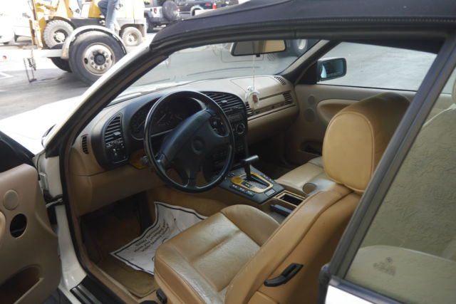 1994 White BMW 3-Series Convertible
