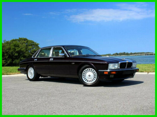 1994 Purple Jaguar XJ12 Sedan