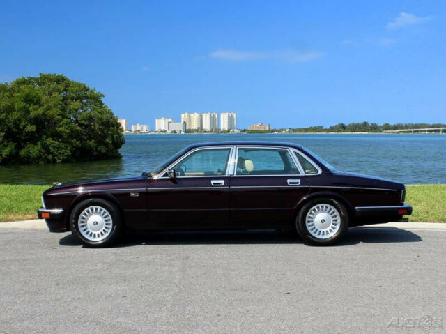 1994 Purple Jaguar XJ12 Sedan