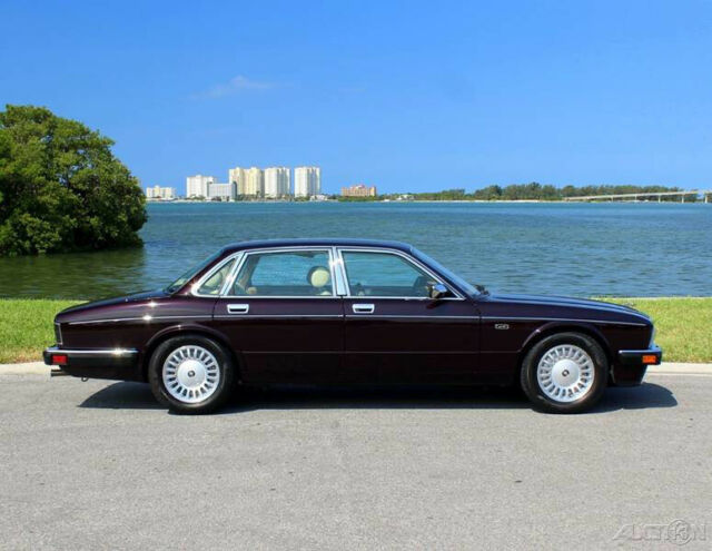 1994 Purple Jaguar XJ12 Sedan