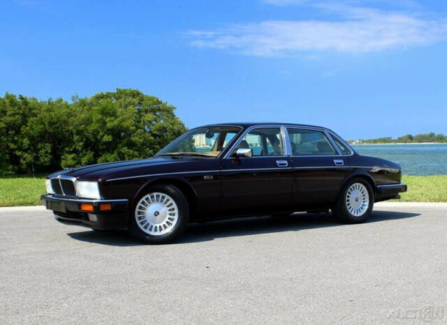 1994 Purple Jaguar XJ12 Sedan