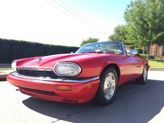 1994 Red Jaguar XJS