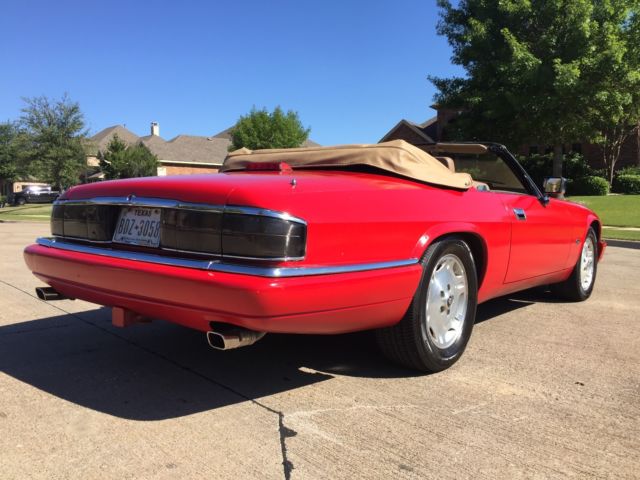 1994 Red Jaguar XJS