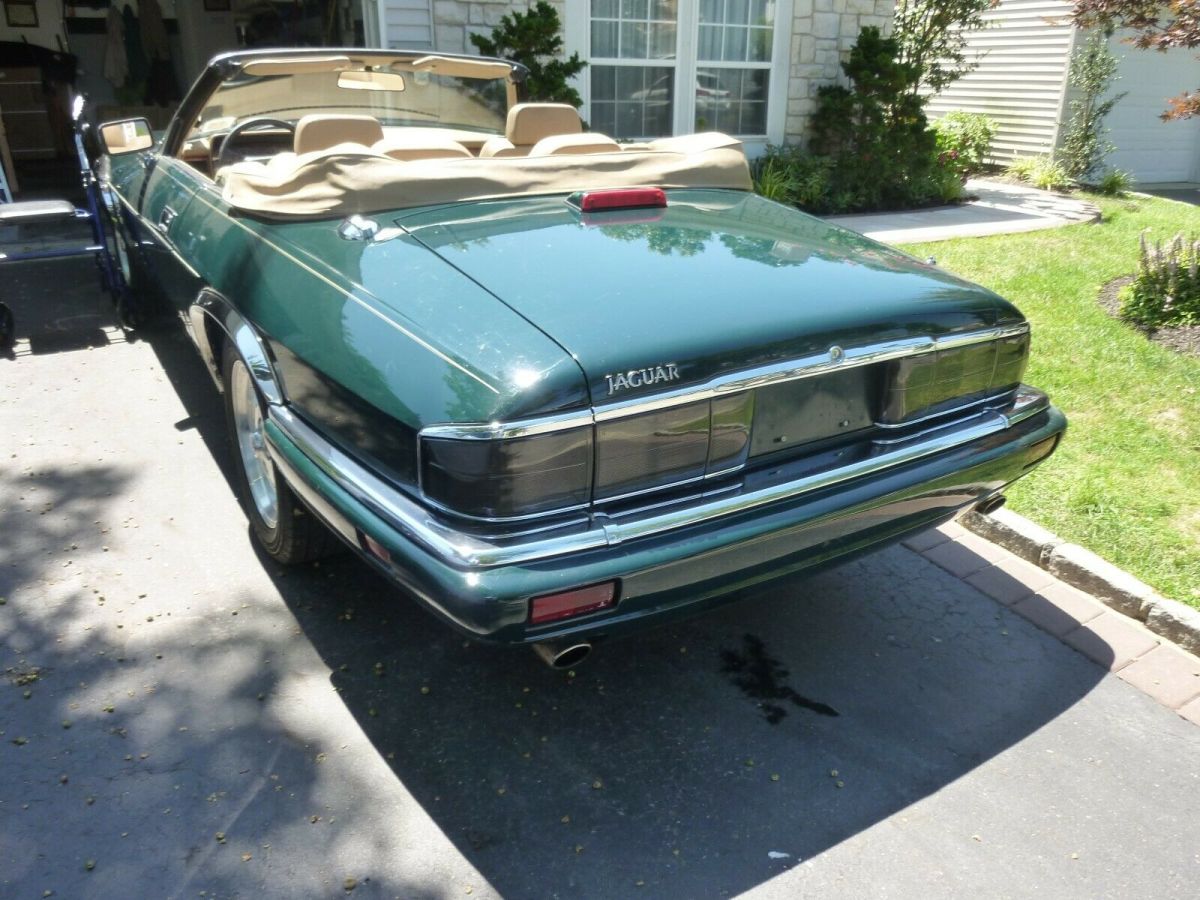1994 Green Jaguar XJS Convertible