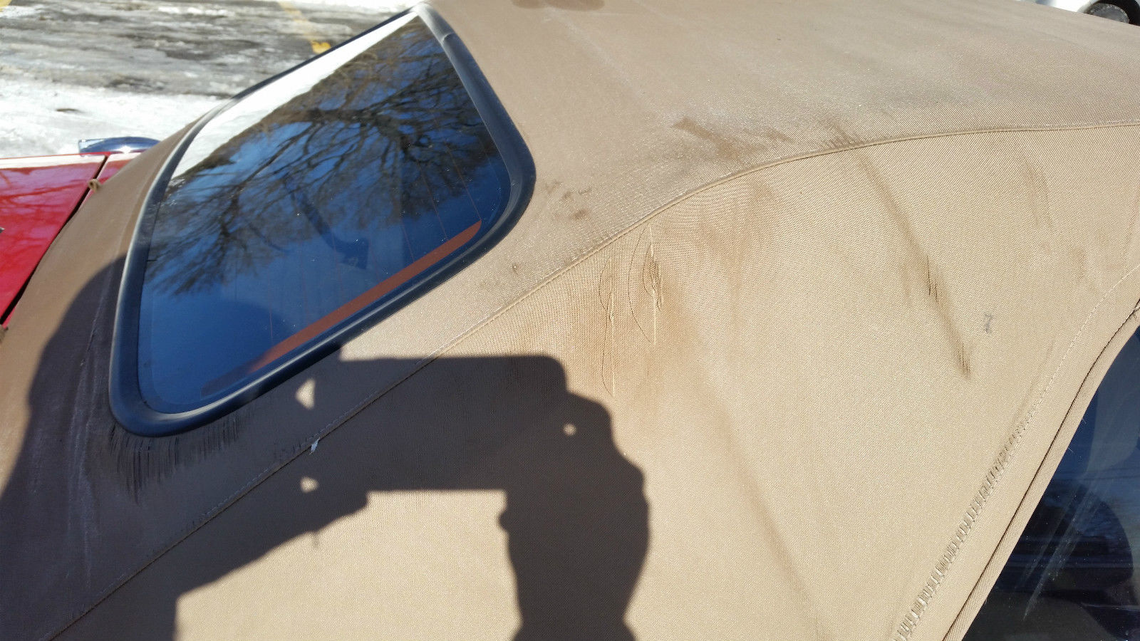 1994 Red Jaguar XJS Convertible