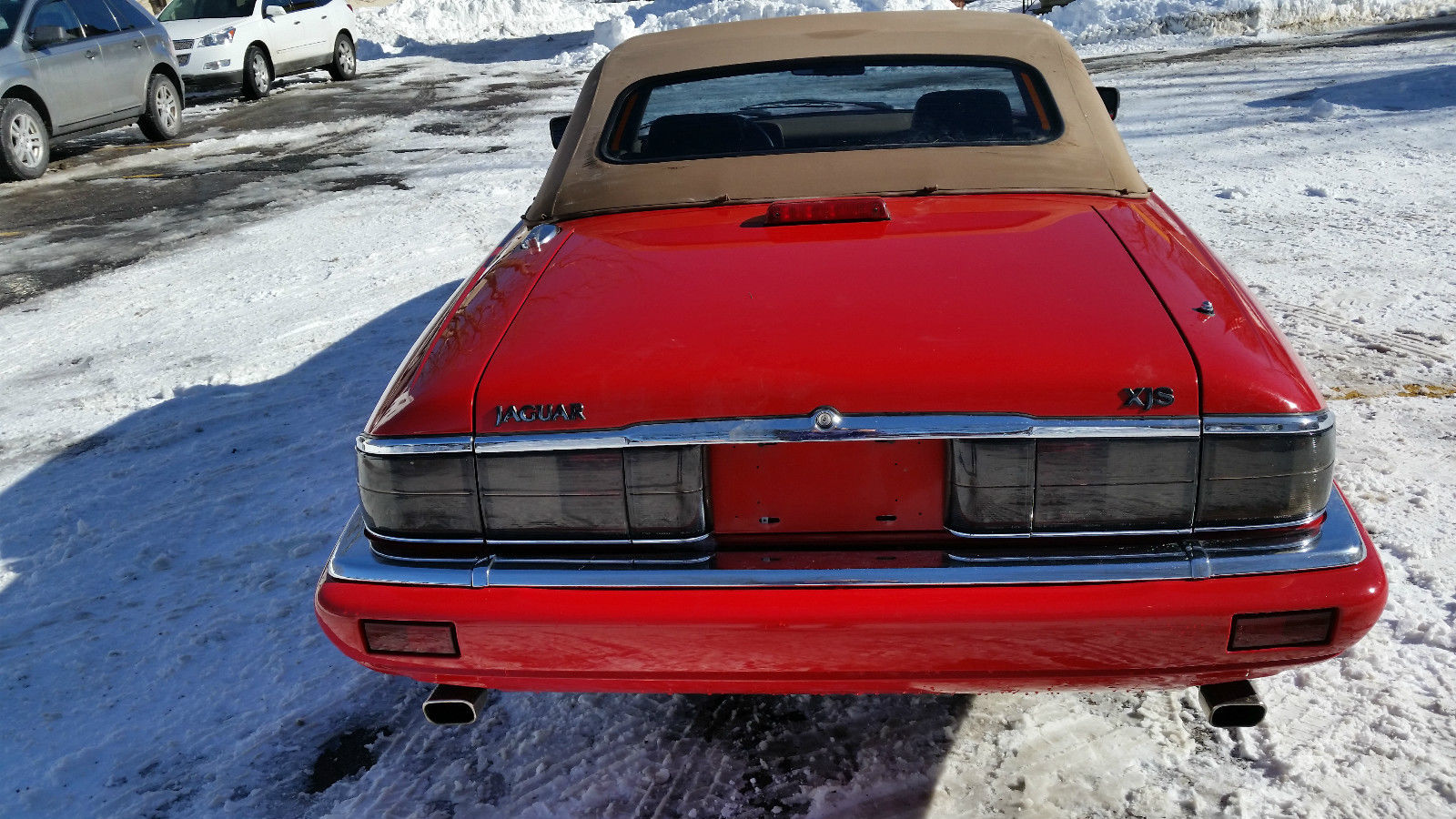 1994 Red Jaguar XJS Convertible