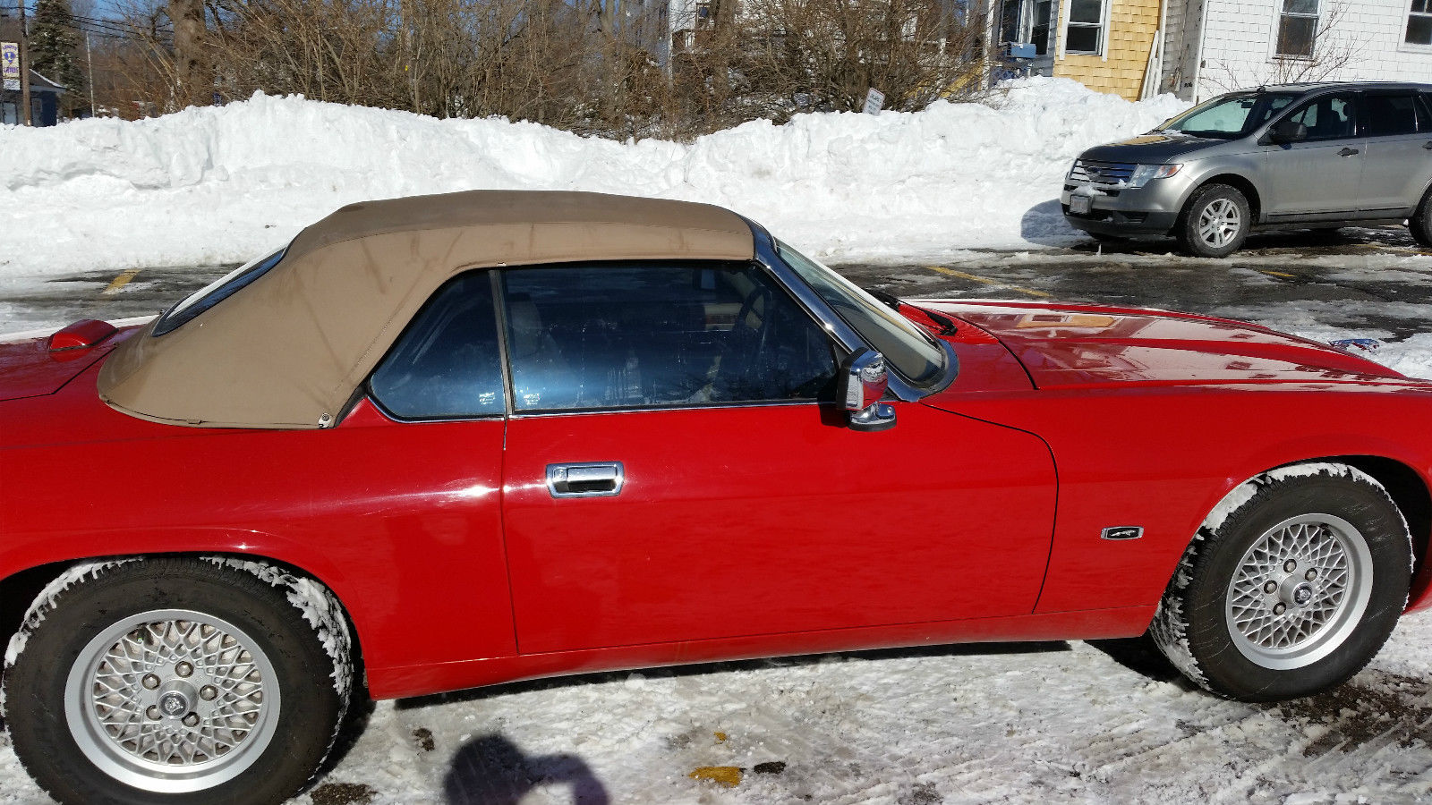 1994 Red Jaguar XJS Convertible