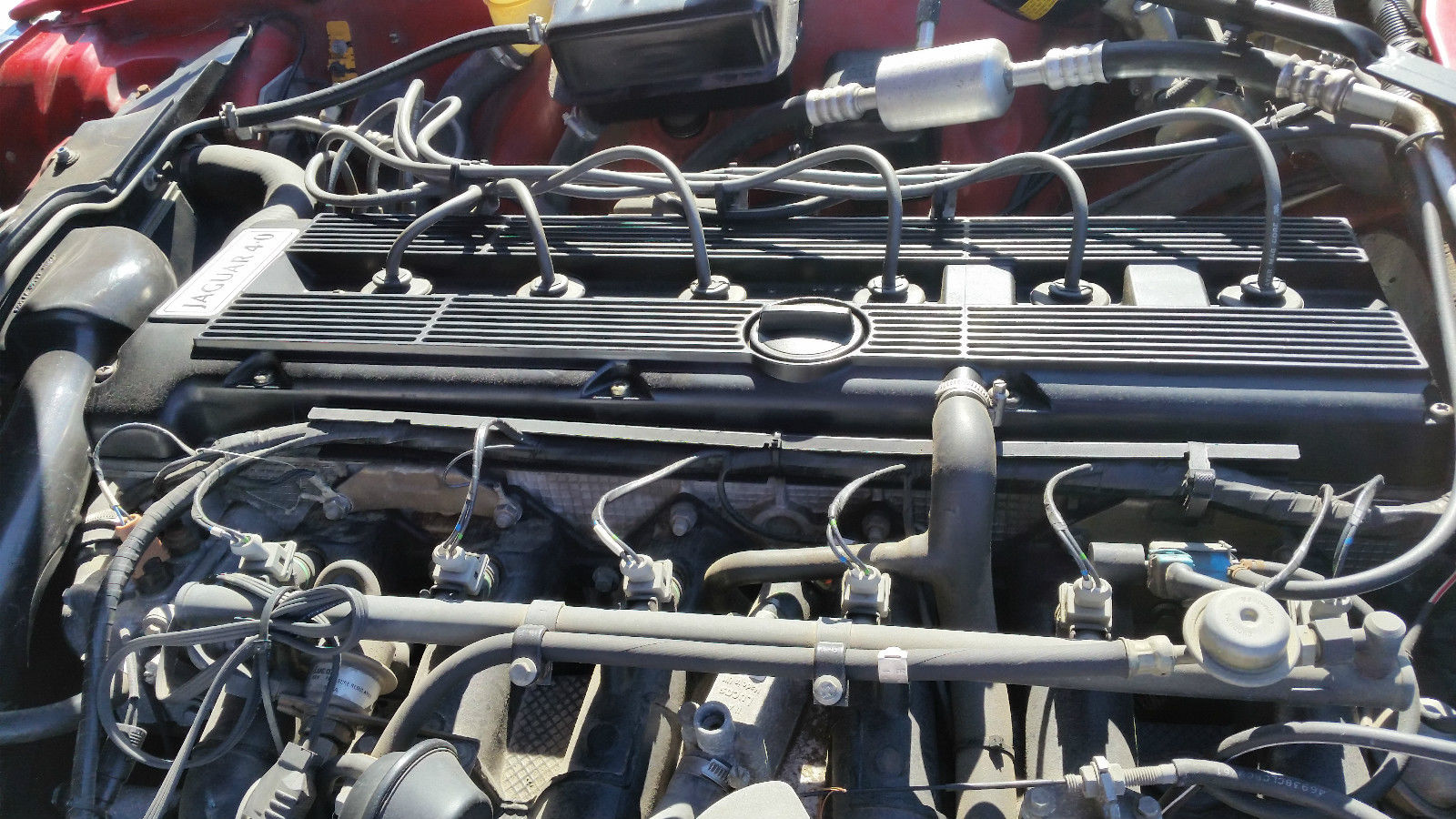 1994 Red Jaguar XJS Convertible