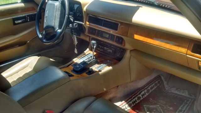 1994 metalic burgandy Jaguar XJS Coupe