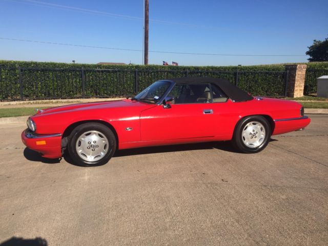 1994 Red Jaguar XJS