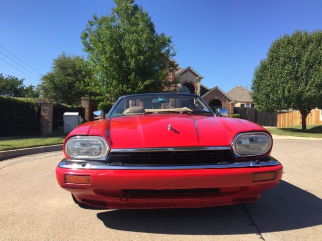 1994 Red Jaguar XJS