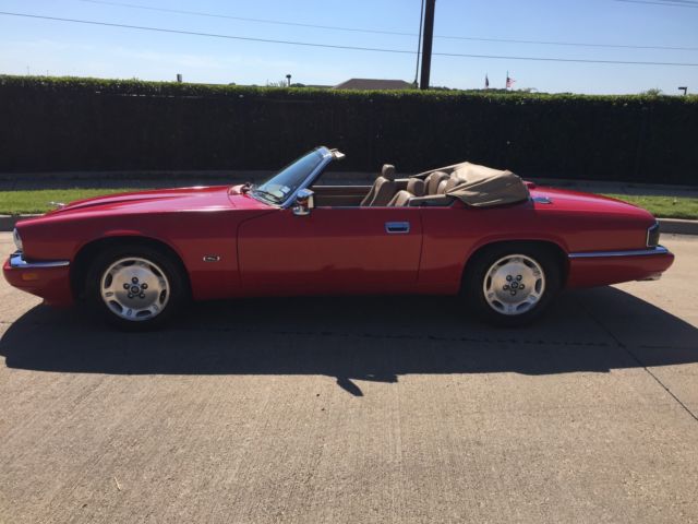 1994 Red Jaguar XJS