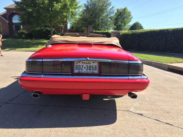 1994 Red Jaguar XJS