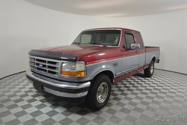 1994 Red Ford F-150 Pickup Truck
