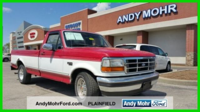 1994 Red Ford F-150 Pickup Truck