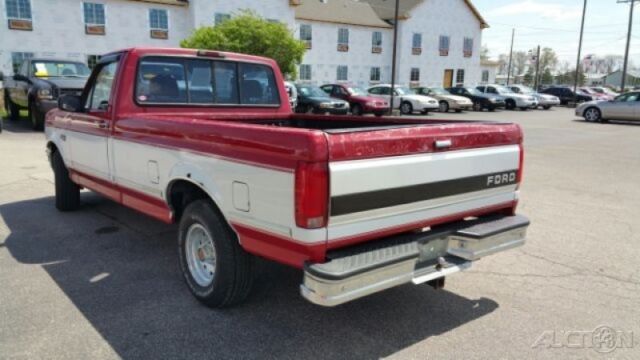 1994 Red Ford F-150 Pickup Truck