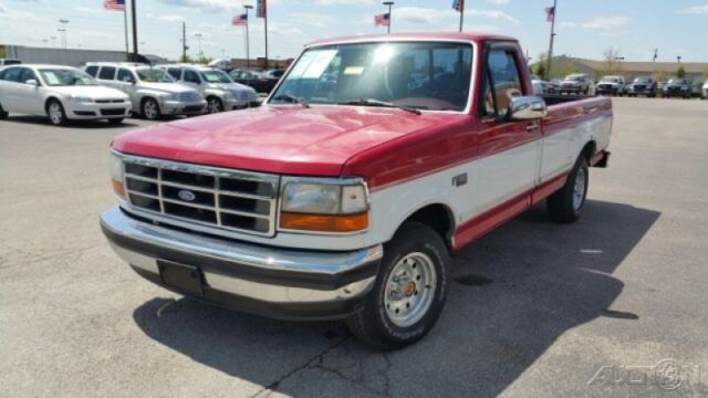 1994 Red Ford F-150 Pickup Truck