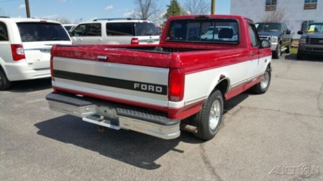 1994 Red Ford F-150 Pickup Truck