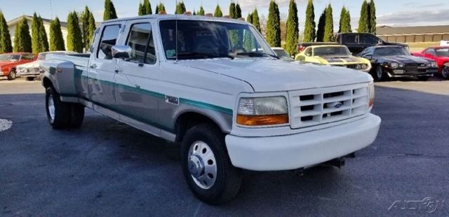 1994 White Ford F-350 Pickup Truck