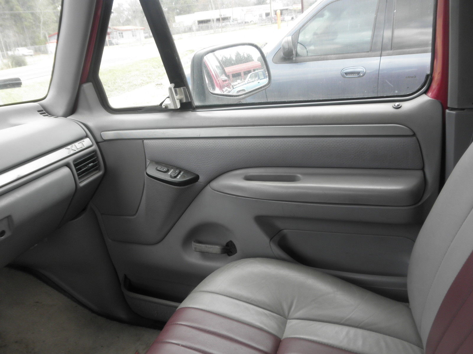 1994 Red Ford Bronco SUV