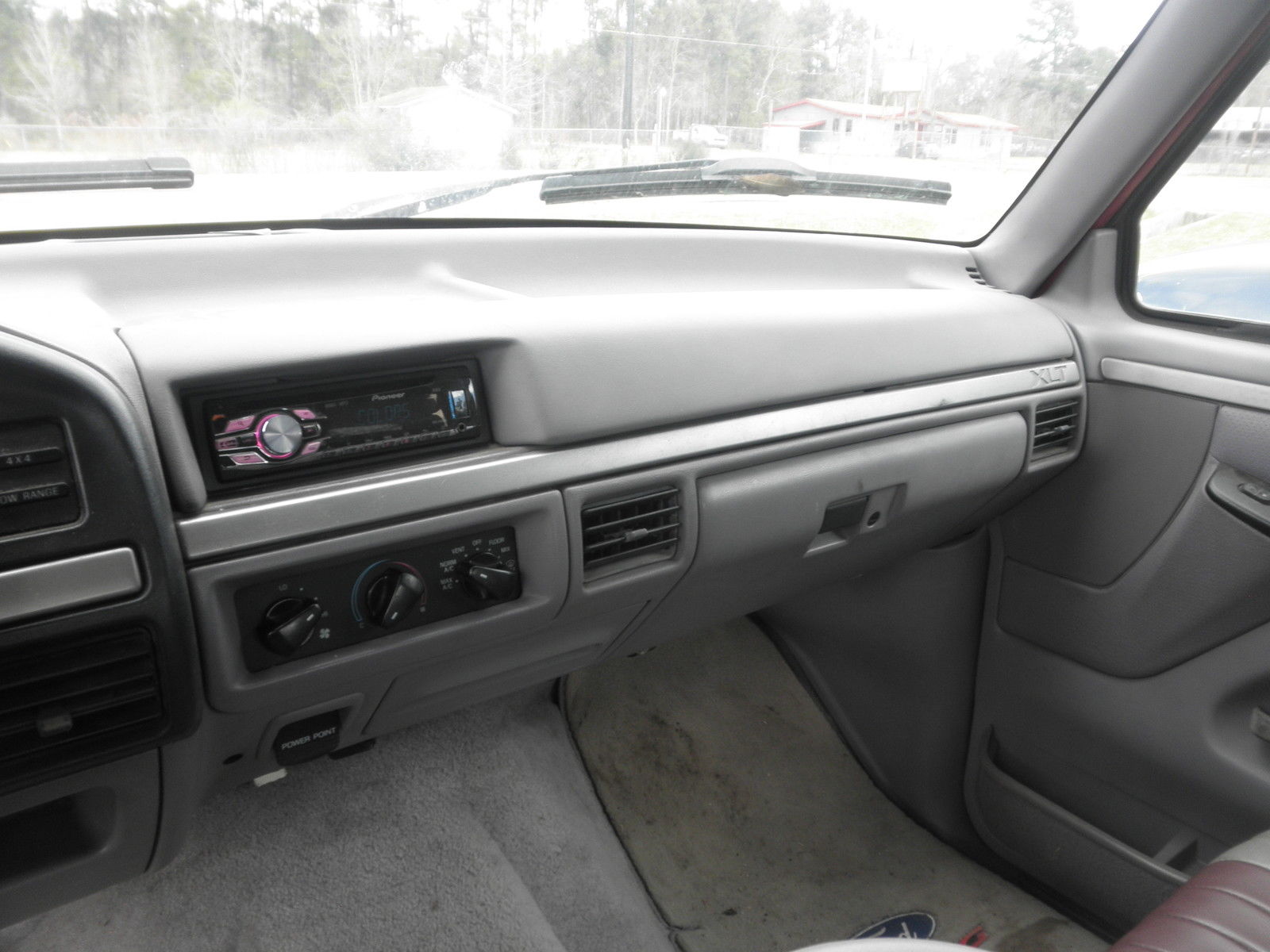 1994 Red Ford Bronco SUV