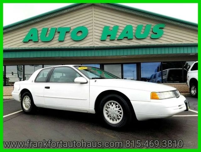 1994 White Mercury Cougar Coupe