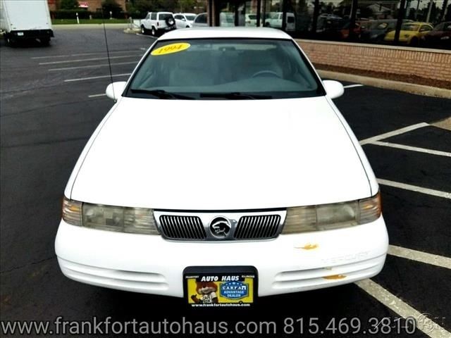 1994 White Mercury Cougar Coupe
