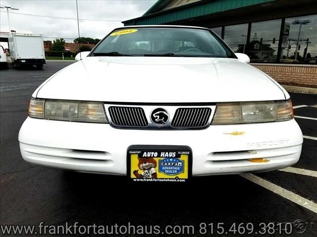 1994 White Mercury Cougar Coupe