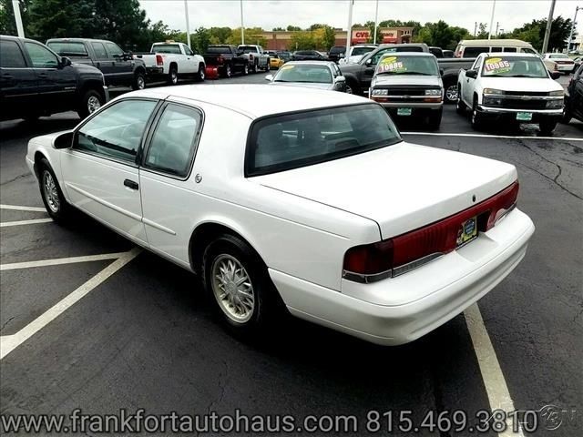1994 White Mercury Cougar Coupe