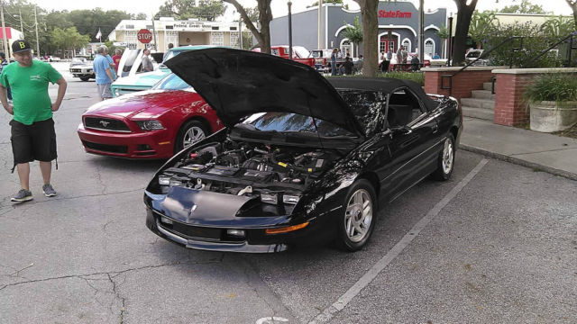 1994 Black Chevrolet Camaro Convertible