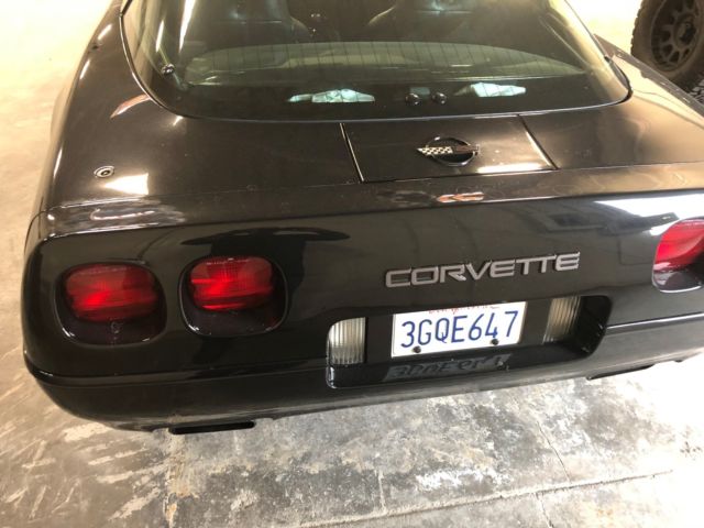 1994 Black Chevrolet Corvette Coupe