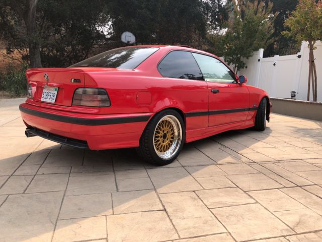 1995 Red BMW M3 Coupe