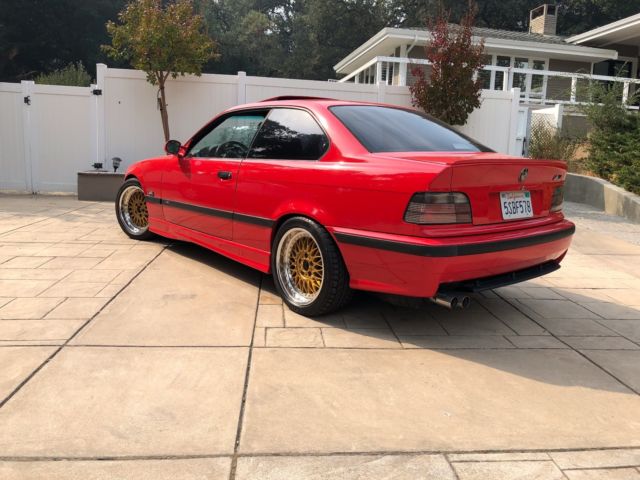 1995 Red BMW M3 Coupe