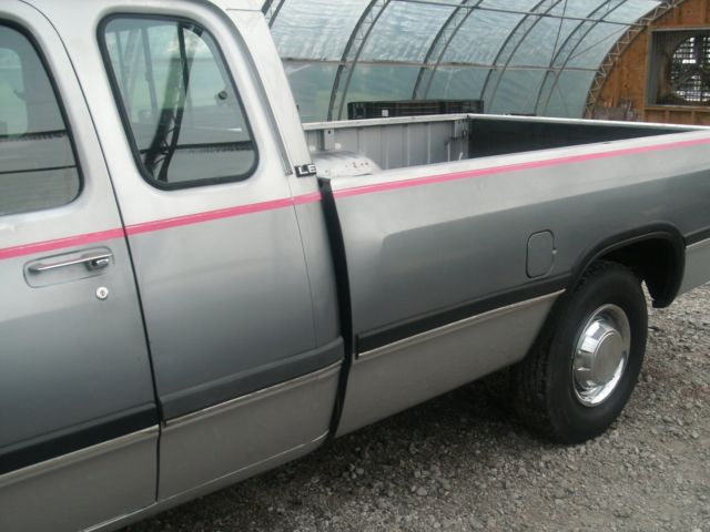 1992 Silver Dodge Other Pickups Extended Cab Pickup